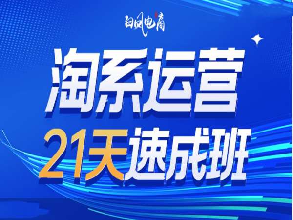 淘系运营21天速成班35期，年前最后一波和2025方向-资源社