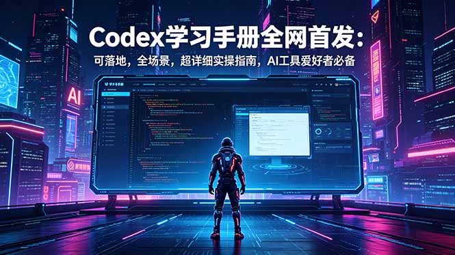 Codex学习手册全网首发：可落地，全场景，超详细实操指南，AI工具爱好者必备-资源社
