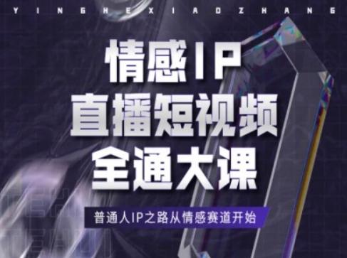 情感IP直播短视频全通大课，普通人IP之路从情感赛道开始-资源社