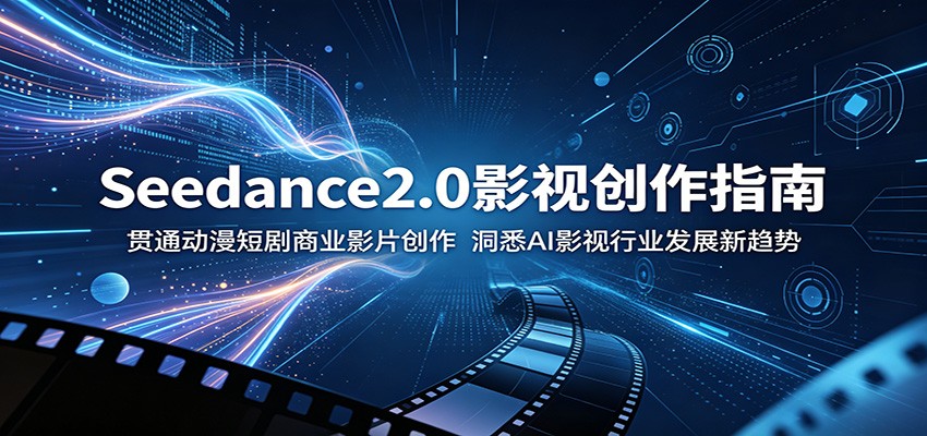 Seedance2.0影视创作指南：贯通动漫短剧商业影片创作，洞悉AI影视行业发展新趋势-资源社