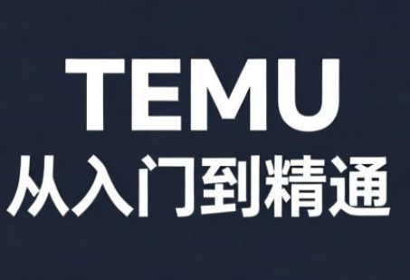 跨境麦冬·TEMU从入门到精通-资源社