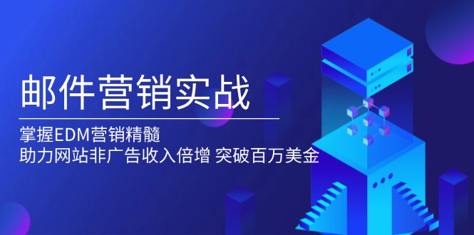 邮件营销实战，掌握EDM营销精髓，助力网站非广告收入倍增，突破百万美金-资源社