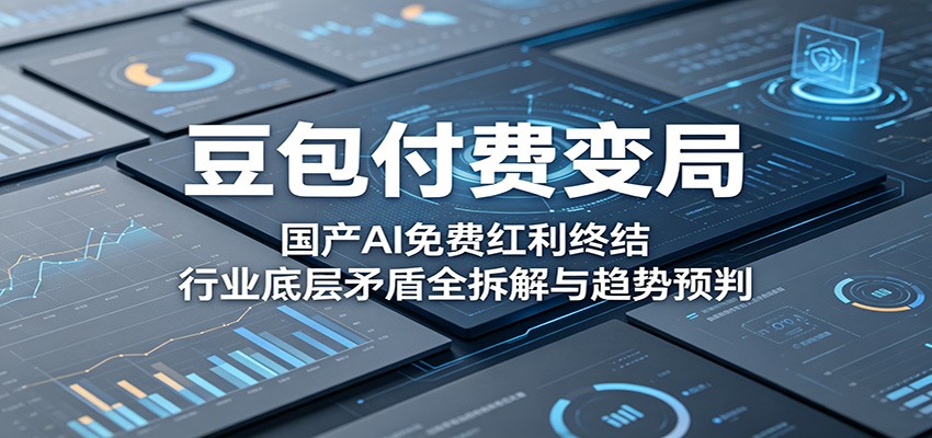 豆包付费变局：国产AI免费红利终结，行业底层矛盾全拆解与趋势预判-资源社
