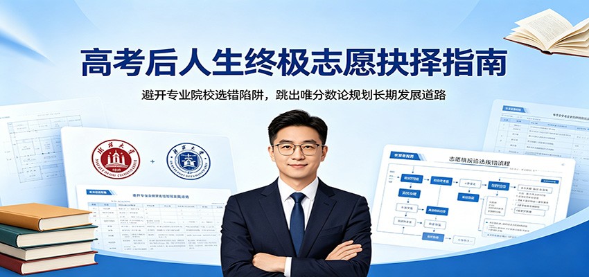 高考后人生终极志愿抉择指南:避开专业院校选错陷阱,跳出唯分数论规划长期发展道路-资源社