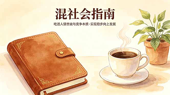付费文章：混社会指南，吃透人情世故与竞争本质，实现稳步向上发展-资源社