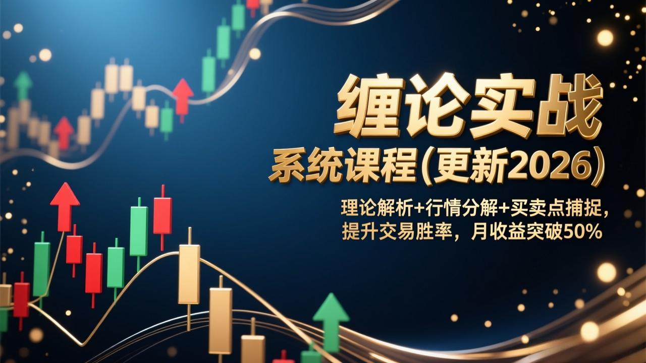 缠论实战系统课程(更新2026-资源社